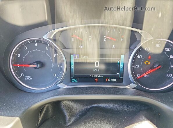 1GKKNMLS8KZ212596 2019 GMC ACADIA White Widok zestawu wskaźników