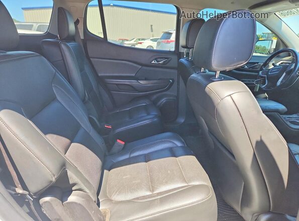 1GKKNMLS8KZ212596 2019 GMC ACADIA White Widok wnętrza z tyłu