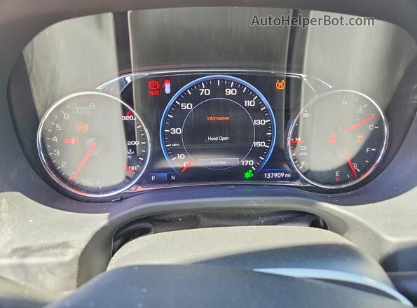1GKKNMLS9LZ217971 2020 GMC ACADIA Brown ხელსაწყოთა პანელის ხედი