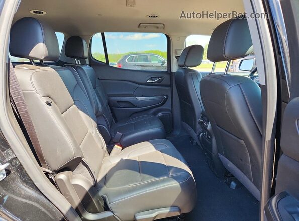 1GKKNMLS9PZ260793 2023 GMC ACADIA Черный Вид задней части салона