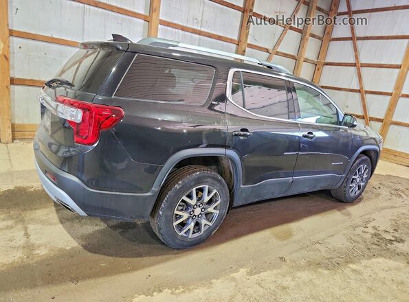 1GKKNMLS9PZ260793 2023 GMC ACADIA Черный Задняя правая четверть