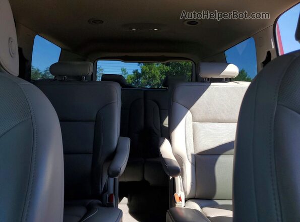 1GKKNMLSXJZ236428 2018 GMC ACADIA Красный Вид задних сидений