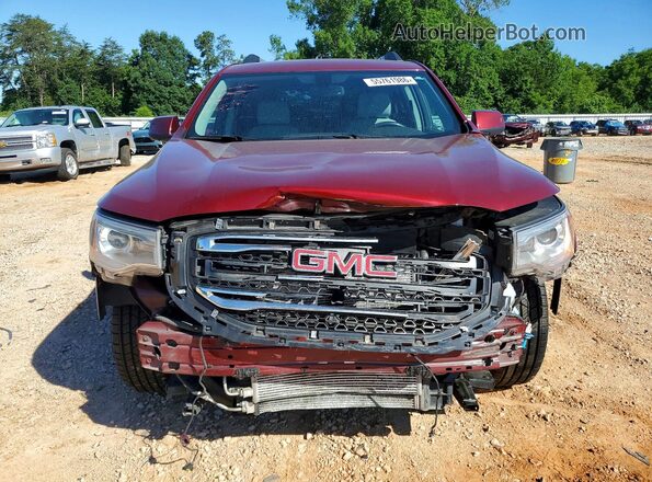 1GKKNMLSXJZ236428 2018 GMC ACADIA Красный Вид спереди
