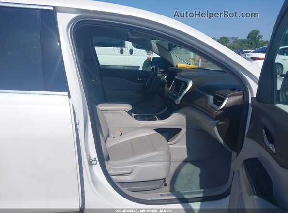 1GKKNMLSXMZ161931 2021 GMC ACADIA Белый Вид салона спереди