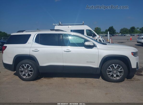 1GKKNMLSXMZ161931 2021 GMC ACADIA Белый Вид задней части салона
