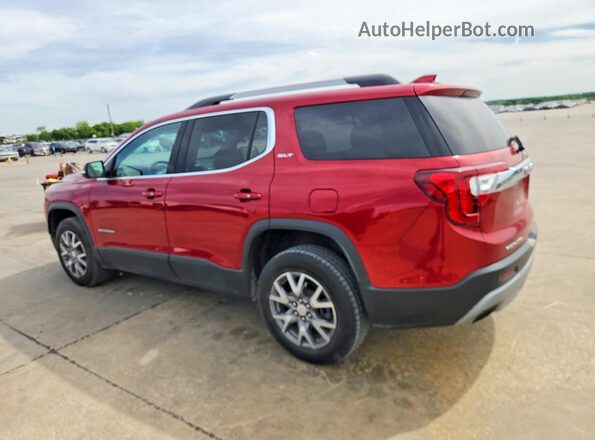 1GKKNMLSXMZ233629 2021 GMC ACADIA Red Հետևի ձախ