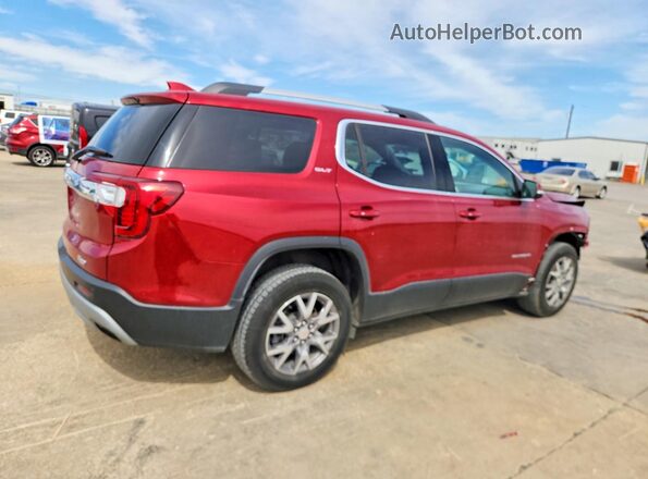 1GKKNMLSXMZ233629 2021 GMC ACADIA Red Հետևի աջ