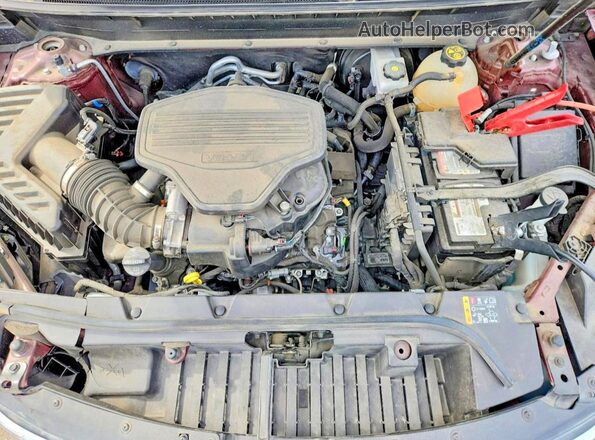 1GKKNMLSXMZ233629 2021 GMC ACADIA Red Սալոնի հետևի տեսք