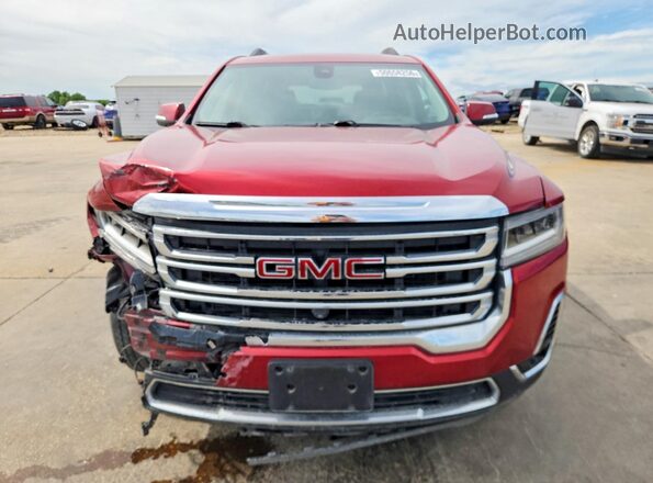 1GKKNMLSXMZ233629 2021 GMC ACADIA Red Դիմացի տեսք