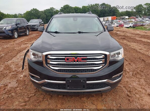 1GKKNNLS1HZ324557 2017 GMC ACADIA Black Widok wnętrza z tyłu