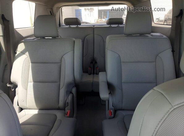 1GKKNNLS2KZ259550 2019 GMC ACADIA Burgundy Հետևի նստատեղերի տեսք