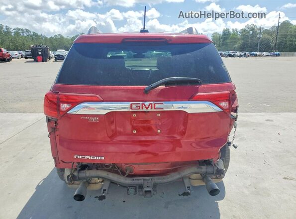 1GKKNNLS2KZ259550 2019 GMC ACADIA Burgundy Հետևի տեսք