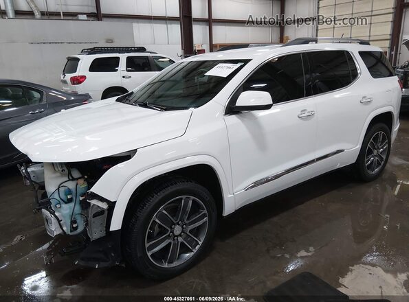 1GKKNPLS1KZ190040 2019 GMC ACADIA Белый Передняя левая четверть
