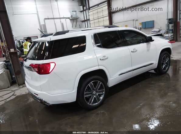 1GKKNPLS1KZ190040 2019 GMC ACADIA Белый Задняя правая четверть