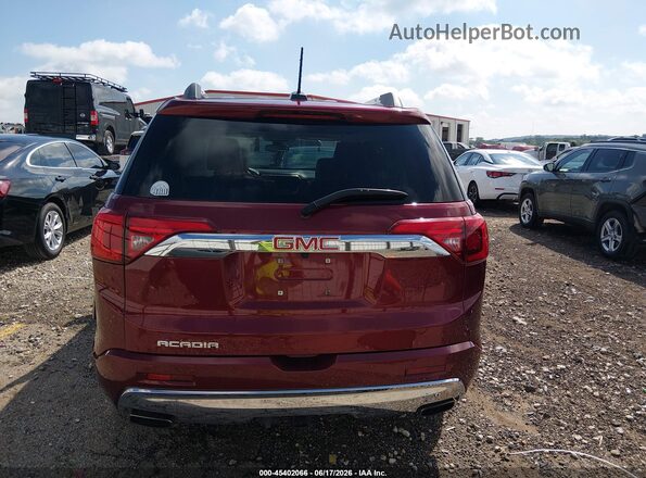 1GKKNPLS2JZ158308 2018 GMC ACADIA Burgundy 