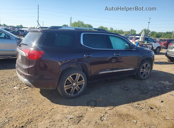 1GKKNPLS2JZ206907 2018 GMC ACADIA Maroon 
