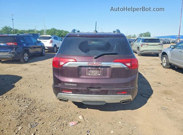 1GKKNPLS2JZ206907 2018 GMC ACADIA Maroon 