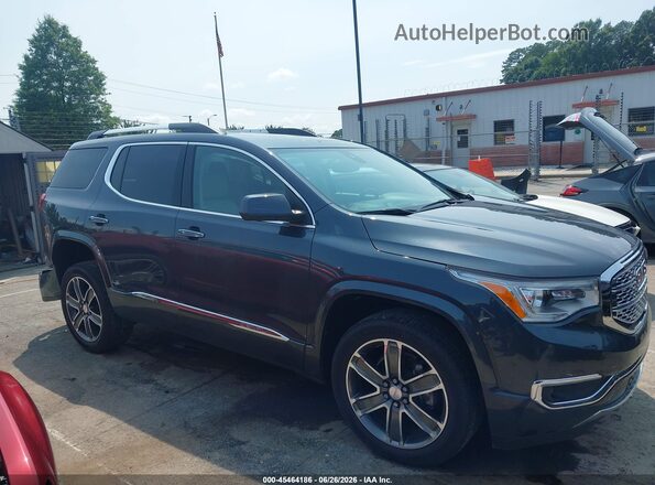1GKKNPLS2KZ138285 2019 GMC ACADIA Серый Вид задней части салона
