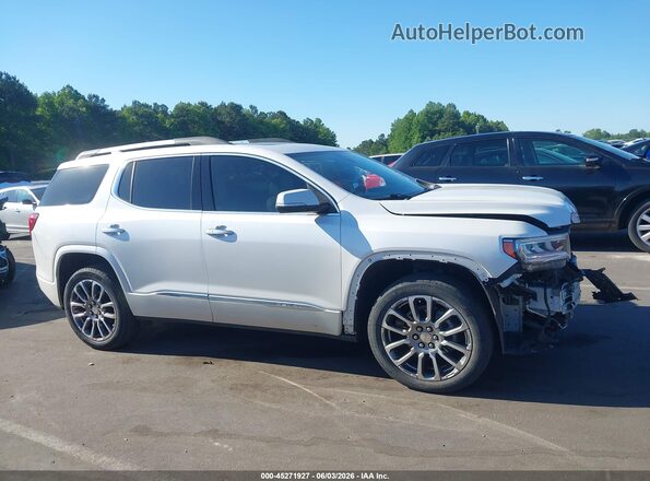 1GKKNPLS2PZ103379 2023 GMC ACADIA White Սալոնի 360 աստիճան տեսք