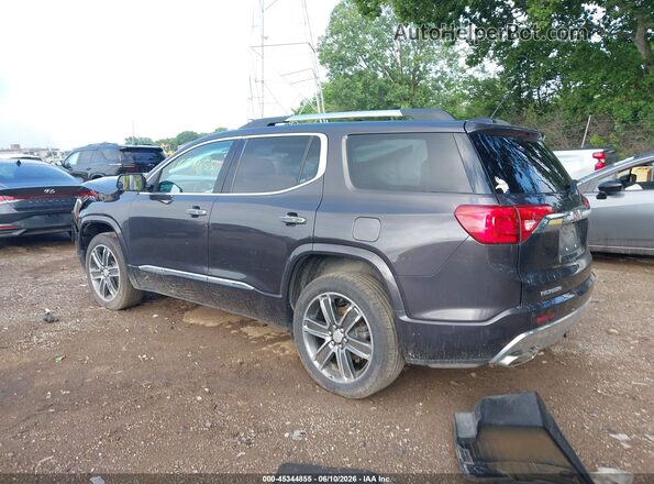 1GKKNPLS3HZ282405 2017 GMC ACADIA Black Trasero izquierdo