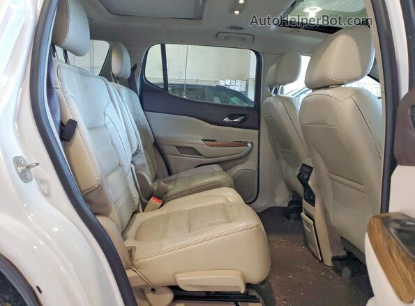1GKKNPLS4HZ159454 2017 GMC ACADIA Белый Вид задней части салона