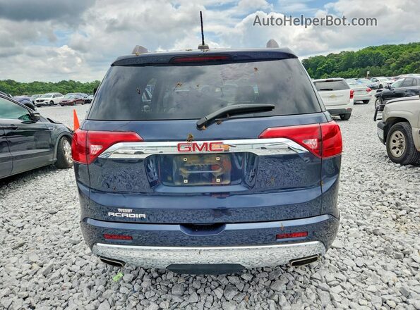 1GKKNPLS4KZ130446 2019 GMC ACADIA Blue Vista trasera