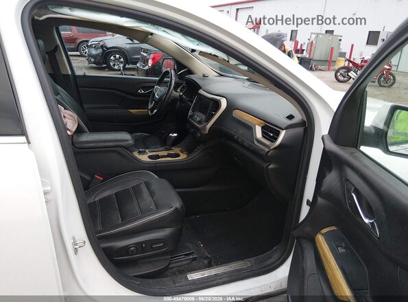 1GKKNPLS5HZ209651 2017 GMC ACADIA White Вид салону спереду