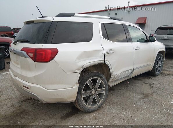 1GKKNPLS5HZ209651 2017 GMC ACADIA White Задня права чверть