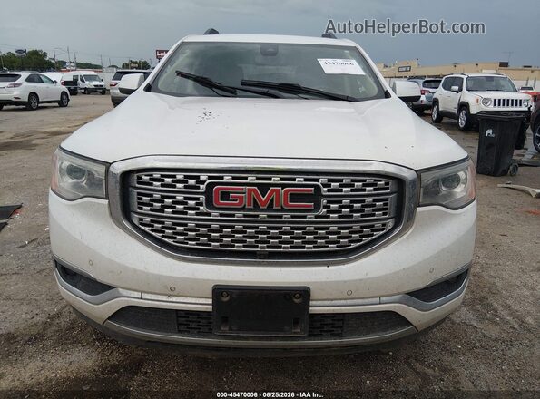 1GKKNPLS5HZ209651 2017 GMC ACADIA White Вид задньої частини салону