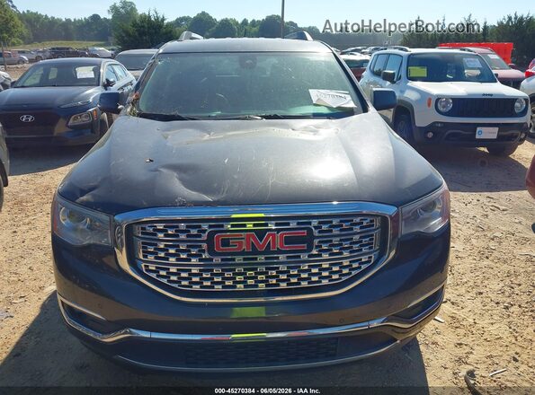 1GKKNPLS5HZ237353 2017 GMC ACADIA Gray Սարքավորումների վահանակի տեսք