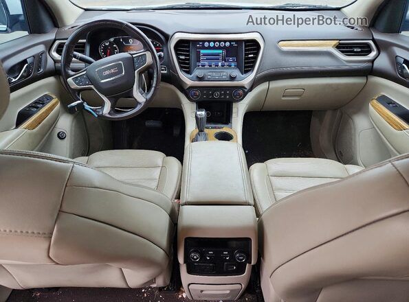 1GKKNPLS5KZ178148 2019 GMC ACADIA White Dashboard view