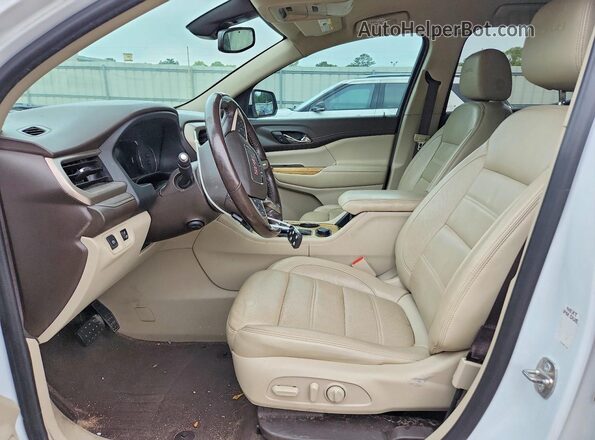 1GKKNPLS5KZ178148 2019 GMC ACADIA White Front interior view