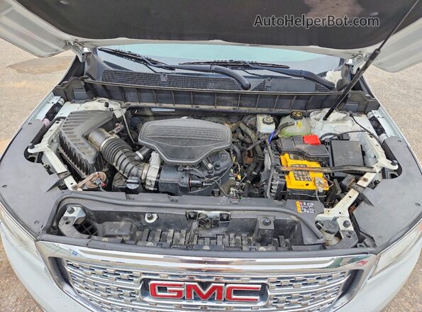 1GKKNPLS5KZ178148 2019 GMC ACADIA White Engine compartment view