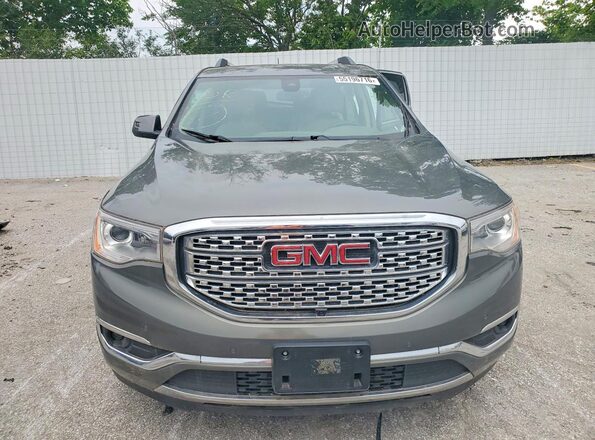 1GKKNPLS7JZ126891 2018 GMC ACADIA Gray Widok z przodu