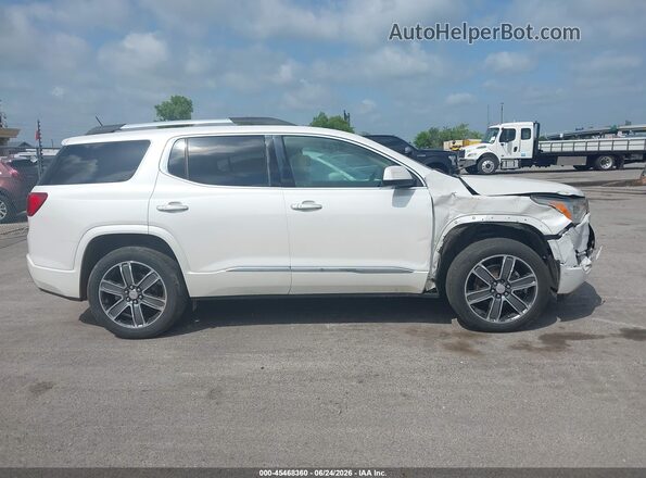 1GKKNPLS8HZ169291 2017 GMC ACADIA White Rear interior view