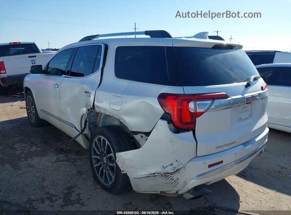 1GKKNPLS8LZ162382 2020 GMC ACADIA Белый Задняя левая четверть