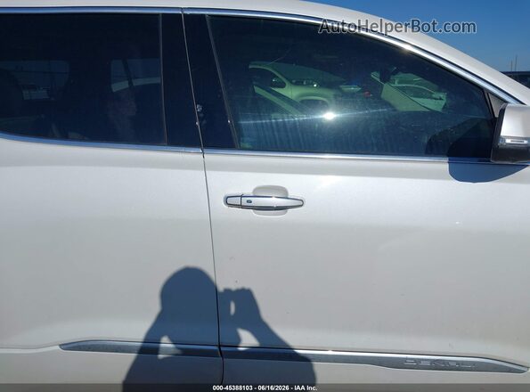 1GKKNPLS8LZ162382 2020 GMC ACADIA Белый Вид задней части салона