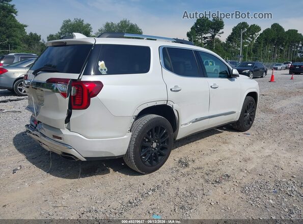 1GKKNPLS8LZ235458 2020 GMC ACADIA Белый Задняя правая четверть