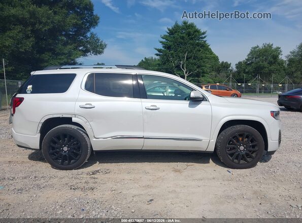 1GKKNPLS8LZ235458 2020 GMC ACADIA Белый Вид задней части салона