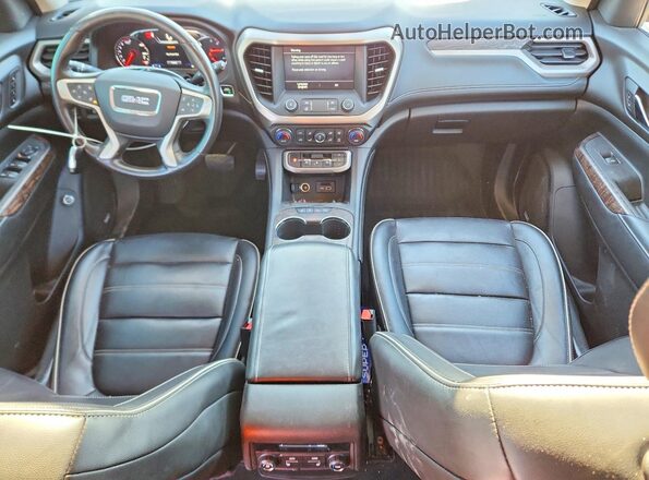 1GKKNPLS8LZ235573 2020 GMC ACADIA Burgundy Вид панелі приладів