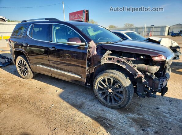1GKKNPLS8LZ235573 2020 GMC ACADIA Burgundy Передня права чверть