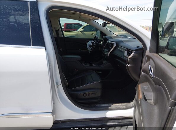 1GKKNPLS8MZ147981 2021 GMC ACADIA White Front interior view