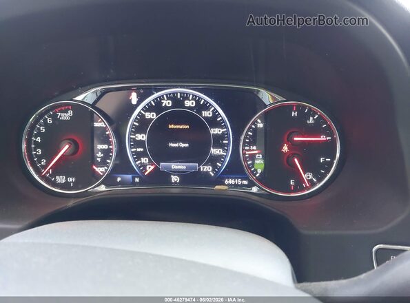 1GKKNPLS8NZ100063 2022 GMC ACADIA Черный Вид задних сидений