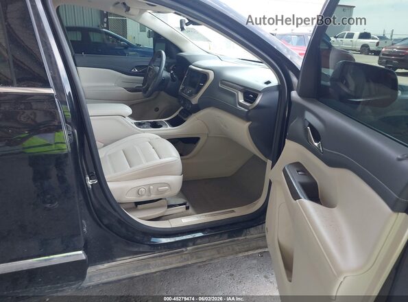 1GKKNPLS8NZ100063 2022 GMC ACADIA Черный Вид салона спереди