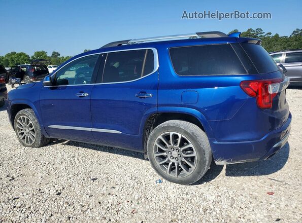 1GKKNPLS9PZ229822 2023 GMC ACADIA Blue Tył lewy