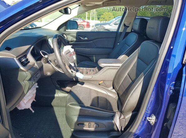 1GKKNPLS9PZ229822 2023 GMC ACADIA Blue Widok wnętrza z przodu