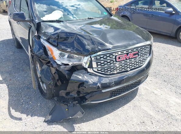 1GKKNPLSXHZ163122 2017 GMC ACADIA Черный Вид спереди