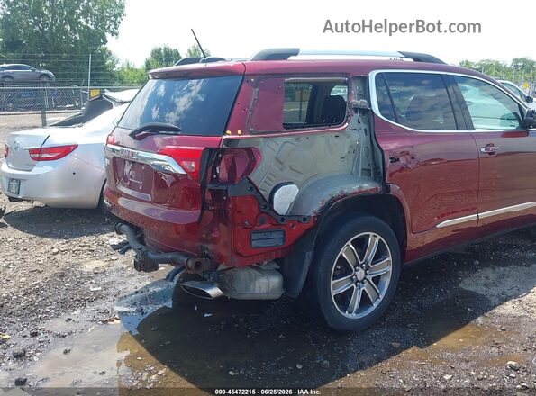 1GKKNPLSXHZ178185 2017 GMC ACADIA Maroon Vista frontal