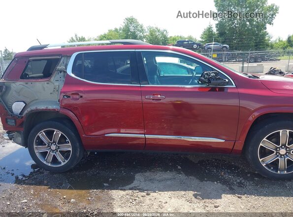 1GKKNPLSXHZ178185 2017 GMC ACADIA Maroon Vista interior de 360 grados