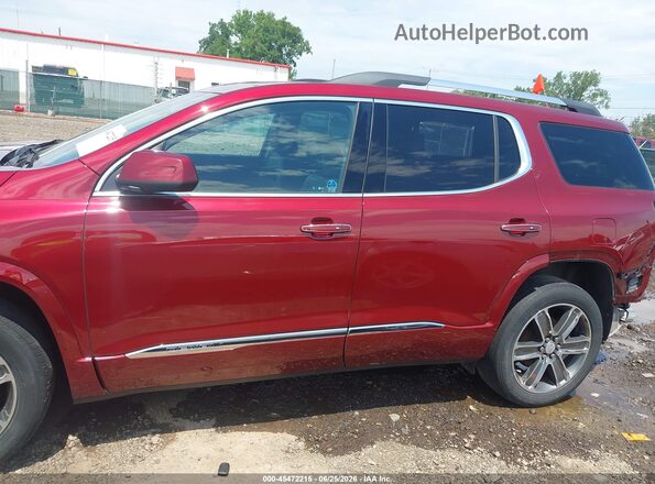1GKKNPLSXHZ178185 2017 GMC ACADIA Maroon 